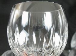 Miller Rogaska Soho Crystal 4 Wine 7 3/4 & 4 Iced Tea Glasses 8 & 2 Balloon