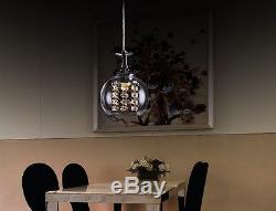 Modern 1/3 Lights Crystal Wineglass Wine Glass Bar Ceiling Light Pendant Lamp