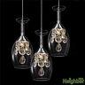 Modern Crystal Wine glass Pendant Light LED Chandelier Lamp Dining Room lighting