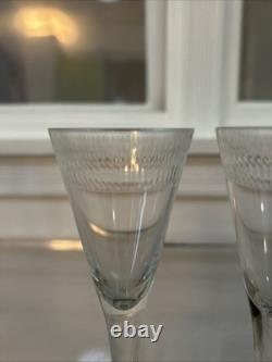 Monticello Crystal Cordial Wine Glass Set Of 3