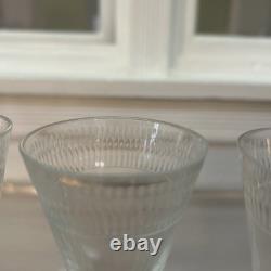 Monticello Crystal Cordial Wine Glass Set Of 3