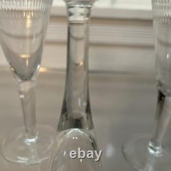 Monticello Crystal Cordial Wine Glass Set Of 3