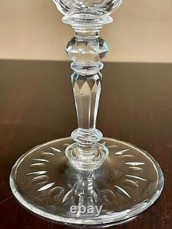 Moser Cut & Engraved Maria Theresia Wine Glass