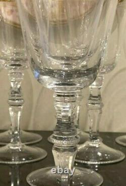 Moser Lead Free Crystal Mozart Red Wine Glasses Set of 6