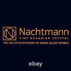 NACHTMANN TRAUB RUBY TALL WINE HOCK, Cut Lead Crystal, 8 1/4, 6 OZ, GERMANY
