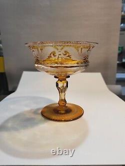 NEO Classical Amber Wine Glass. In Great condition. 11oz