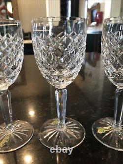 NEW Set Of 4 Waterford Comeraugh Claret Wine 6 1/2, Older Mark