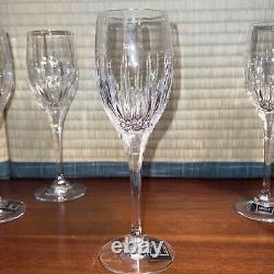 NEW Set Of 6 Mikasa Crystal ARTIC LIGHTS Wine Glasses 8.25 Discontinued