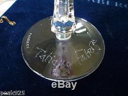NEW-Set of 6 Faberge Xenia Wine Glasses Hand Signed by Tabitha Faberge