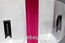NEW Waterford Bordeaux Hand-Made Fine Crystal Wine Glasses Elegance Collection