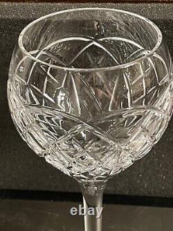 NEW Waterford Crystal (2) KIERAN Balloon WINE GLASS SET OF 2 #1059893 NIB