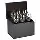 NEW Waterford Crystal LISMORE ESSENCE Set of 6 GOBLET Red Wine Glasses