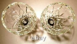 NEW Waterford Crystal LISMORE TRADITIONS (2003-) 2 Water Wine Goblets IRELAND