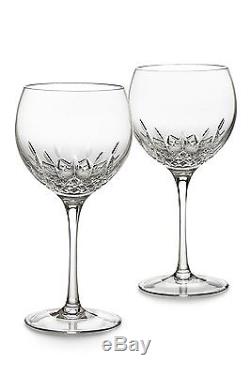 NEW Waterford Crystal Lismore Essence Balloon Wine Glasses 6 Pairs Boxed