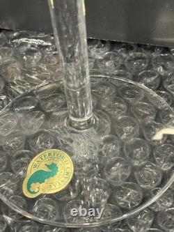 NEW Waterford Crystal PALM TREE Wine Glasses MASTER CRAFTED SIGNED COUGHLAN 2007