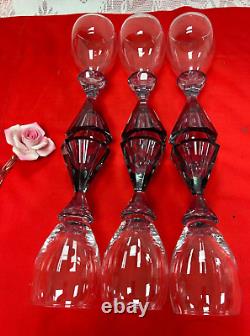 NEW6 PRINCESS Wine Glasses by Bent Severin for Kastrup Holmegaard, Denmark. MCM