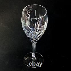 NORITAKE MOON DUST WINE GLASSES, Cut & Etched Lead Crystal, 7 3/4, 2PCS