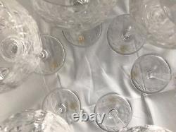 NWT Set of 6 Rogaska GALLIA 8 Exquisite Crystal WINE Glasses/Stems Floral Etch