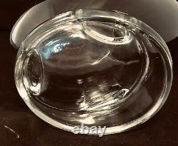 Neiman Marcus Signed LUIGI COLANI Crystal Vase 70s 80s Glass Wine Beer Cooler