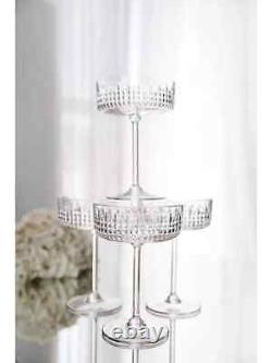 Neman Crystal wine and champagne glasses set of 2pcs 200 ml made in Belarus