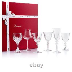 New Baccarat Crystal Wine Therapy Set Of 6 Glasses #2812727 Brand Nib Save$ F/sh