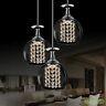 New Crystal Wine glasses Chandelier Ceiling Lights Pendant Lamp LED Lighting