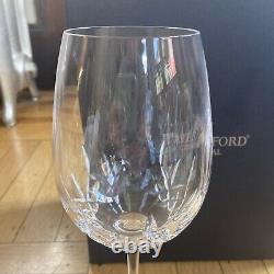 New In Box! WATERFORD CRYSTAL LISMORE ESSENCE GOBLET WINE GLASS 2 PCS 143781W