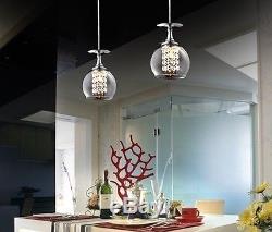 New Modern Crystal Wineglass Wine Glass Bar Ceiling Lighting Pendant Lamp