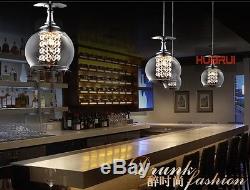 New Modern Crystal Wineglass Wine Glass Bar Ceiling Lighting Pendant Lamp