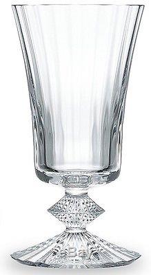 New Stamped & Signed Baccarat Crystal Clear Mille Nuits Water/wine Goblet 5 5/8
