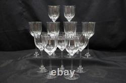 New Vtg. Set of 11 Schott-Zwiesel Crystal HENRIETTE Stemware 8 1/4 Wine Glasses