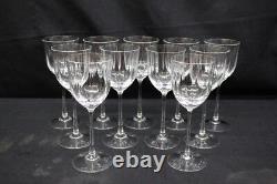 New Vtg. Set of 11 Schott-Zwiesel Crystal HENRIETTE Stemware 8 1/4 Wine Glasses