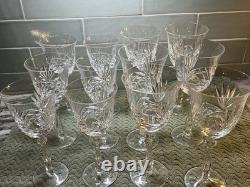 Noritake Hampton Hall Wine and Water Glasses 6 Each