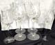 Orrefors Crystal Wine Glasses (6) Berit Pattern 8.5h
