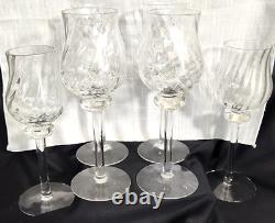 Orrefors Crystal Wine Glasses (6) Berit Pattern 8.5h