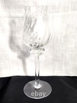 Orrefors Crystal Wine Glasses (6) Berit Pattern 8.5h