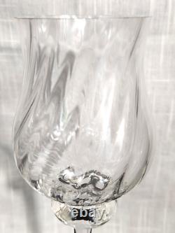 Orrefors Crystal Wine Glasses (6) Berit Pattern 8.5h