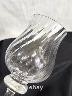 Orrefors Crystal Wine Glasses (6) Berit Pattern 8.5h