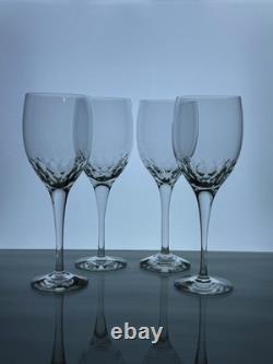 Orrefors Prelude Claret Wine Glasses 7 3/8, Set of 4