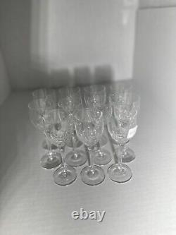 Orrefors Sweden Crystal Prelude Port Wine Glasses 5 1/8 H Set of 11+ 3 Free EUC