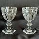 Pair (2) Baccarat Crystal Harcourt Versailles 5 3/8 Claret Wine Glasses MINT