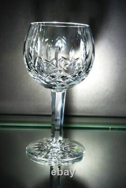 Pair (2) Waterford Lismore Oversize (Balloon) Wine Stems Made In Ireland