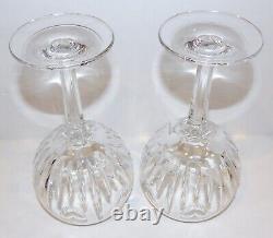 Pair Of Waterford Crystal Millennium Love Heart Oversized Balloon Wine Glasses