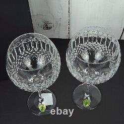 Pair Waterford Balmoral Balloon Wine Glass Set of 2 New in Box