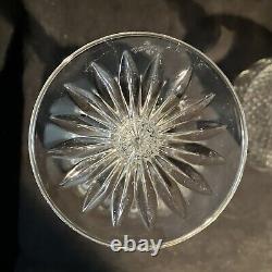 Pair Waterford Crystal Colleen Encore Wine Glass Large 8 3/4 wine EXC