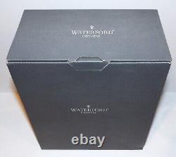 Pair Waterford Crystal Eclipse 146256 Turquoise 9 1/2 Red Wine Goblets In Box