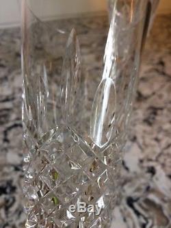 Pair Waterford Crystal Kenmare Champagne Flutes Wine glasses Acid Mark EXCELLENT