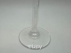 Pair of Lalique Crystal PHALSBOURG Bordeaux Wine Glasses