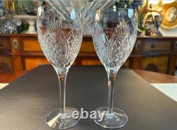 Pair of NIB WATERFORD CRYSTAL Hospitality Collection 9.5H Wine Glasses /Goblets