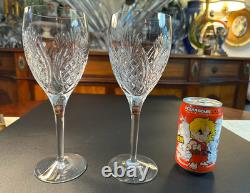 Pair of NIB WATERFORD CRYSTAL Hospitality Collection 9.5H Wine Glasses /Goblets